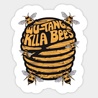 Wutang Clan Killa Beehive T-Shirt Sticker